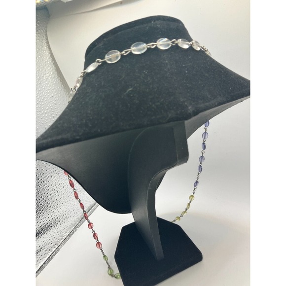 St Labre Indians Multicolored Rosary Beads 22 7/8 Inch Necklace! - Picture 8 of 12